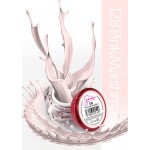 Gel uv Semilac Geltaq color 128 roz Pink Marshmallow 5 ml + 1 pigment color Neon Cadou